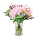 A bouquet of hydrangeas